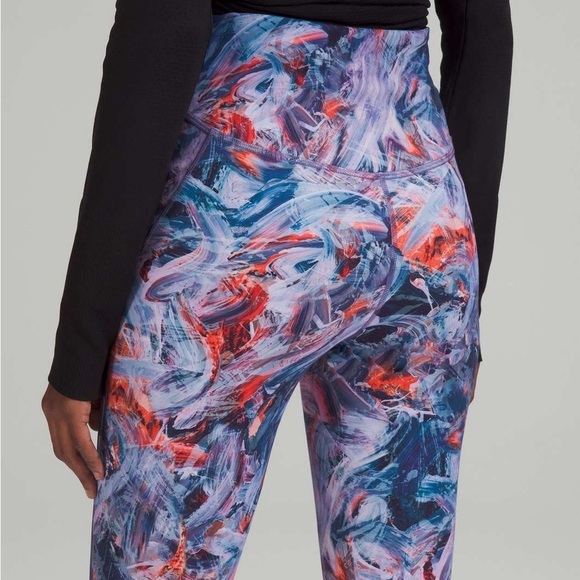 New Lululemon Base Pace High Rise Running Tight Sz 2 Atmospheric Purple Pants - Picture 3 of 10